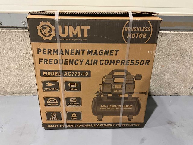 2026 umt ac770-19 19 liter hogedrukcompressor - afbeelding 3 van  11