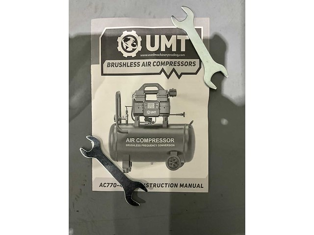 2026 umt ac770-40 40 liter hogedrukcompressor - afbeelding 3 van  8