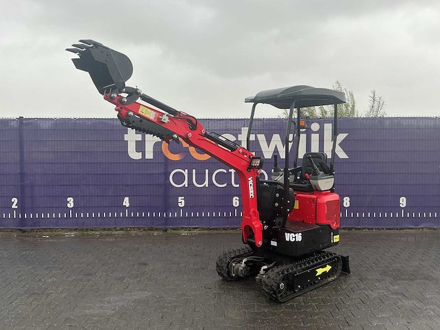 2026 vicsec vc16 kubota minigraafmachine (ongebruikt) - afbeelding 10 van  14