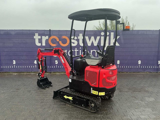 2026 vicsec vc16 kubota minigraafmachine (ongebruikt) - afbeelding 3 van  3