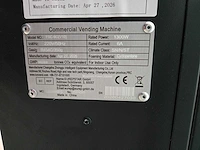 2026 vlex fsc-6g (v10) verkoopautomaat / vendingmachine - afbeelding 5 van  13