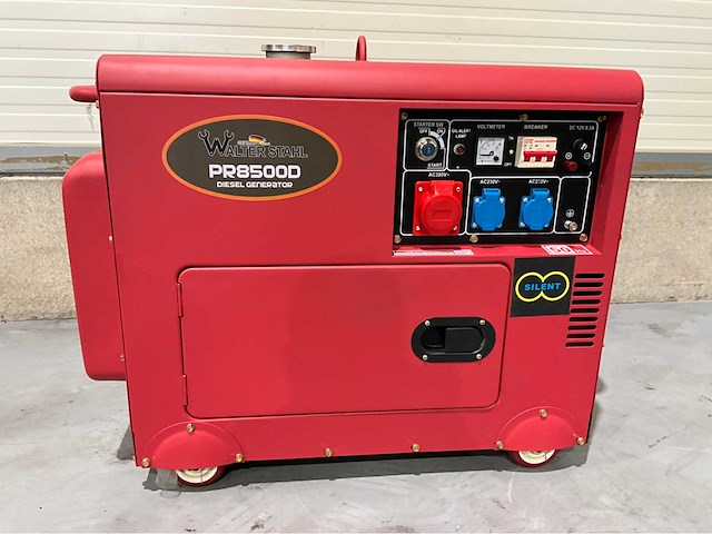 2026 walter stahl pr8500d noodstroomaggregaat - afbeelding 1 van  15