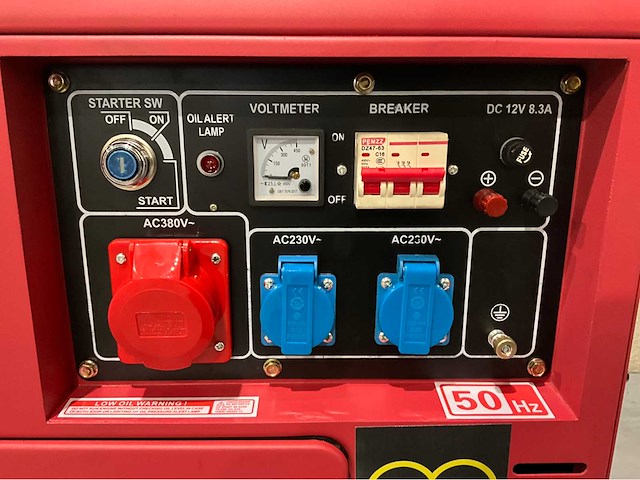 2026 walter stahl pr8500d noodstroomaggregaat - afbeelding 7 van  8