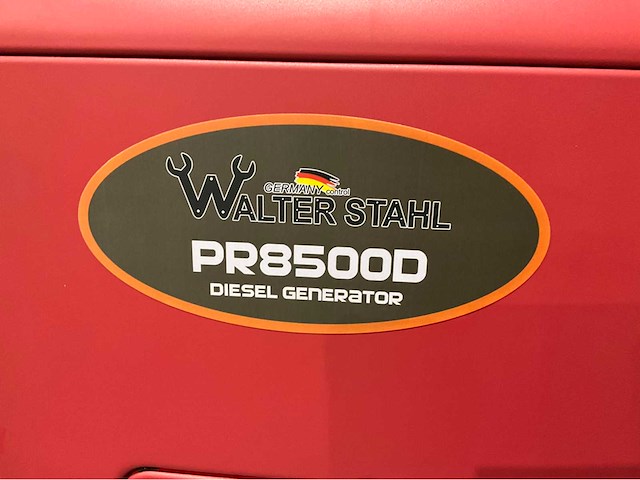 2026 walter stahl pr8500d noodstroomaggregaat - afbeelding 3 van  4