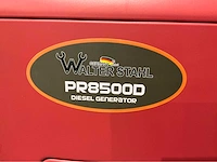 2026 walter stahl pr8500d noodstroomaggregaat - afbeelding 14 van  15