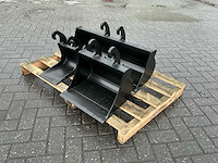 2026 zelfbouw graafbakken cw00 aansluiting voor graafmachines van max 1.1 ton (3x) - afbeelding 1 van  7