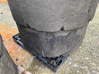 20.5-25 volrubber industrie band met velg (4x) - afbeelding 5 van  9