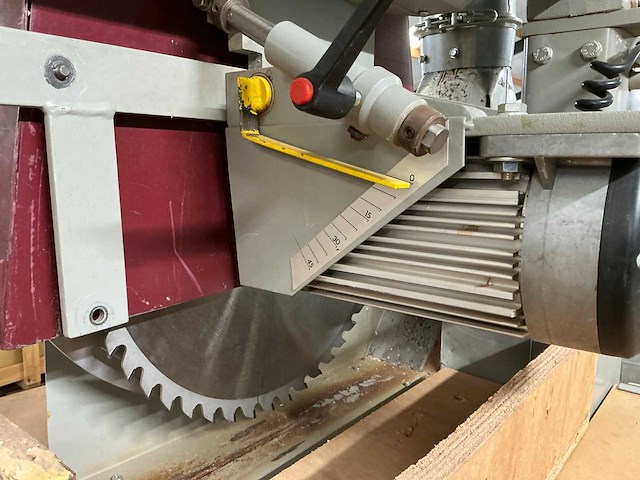 2091 harwi 625-u radiaalafkortzaagmachine - afbeelding 5 van  9