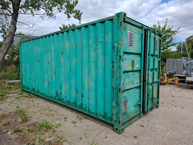 20ft container , excl. inhoud - afbeelding 1 van  8