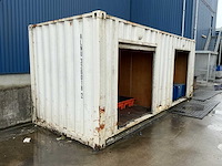 20ft container met lekbakken - afbeelding 2 van  8