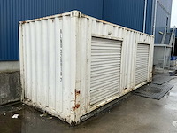 20ft container met lekbakken - afbeelding 7 van  8
