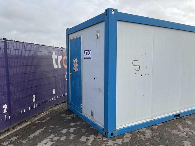 20ft container unit met lockers - afbeelding 3 van  8