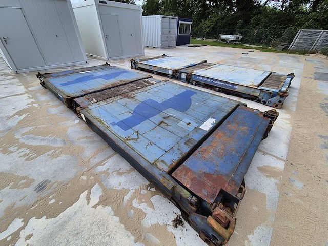 20ft flatrack laadvloer - afbeelding 2 van  11