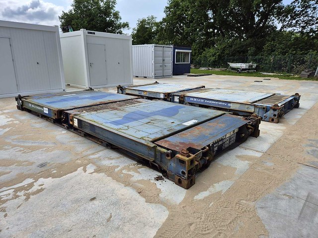 20ft flatrack laadvloer - afbeelding 2 van  12