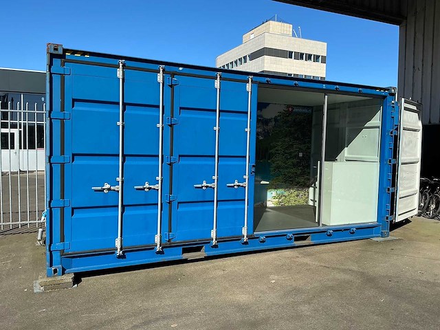 20ft kantoorunit met glazen pui - afbeelding 5 van  20