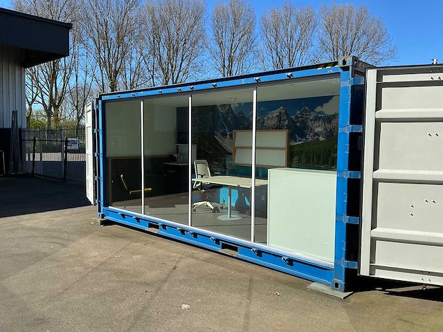 20ft kantoorunit met glazen pui - afbeelding 11 van  20