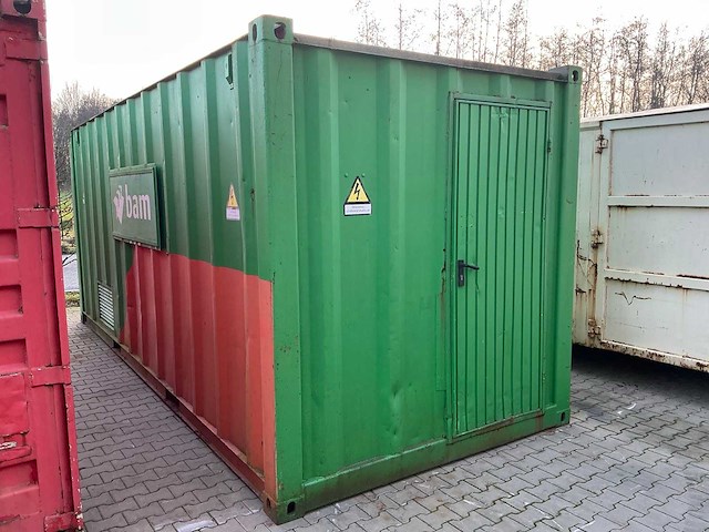 20ft materiaalcontainer - afbeelding 1 van  18