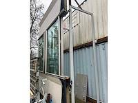 20ft opslagcontainer (2x) + aluminium bordestrap - afbeelding 5 van  7