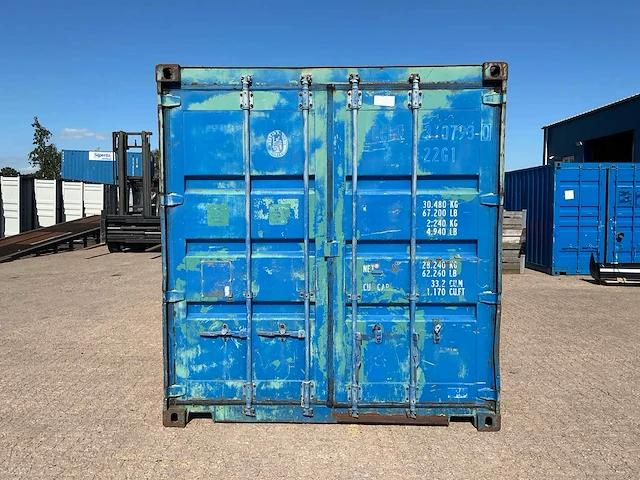20ft opslagcontainer - afbeelding 10 van  16