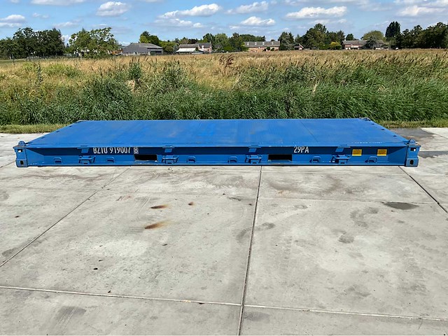 20ft platformcontainer / flatbed - afbeelding 2 van  7