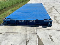 20ft platformcontainer / flatbed - afbeelding 3 van  7