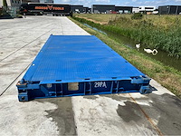 20ft platformcontainer / flatbed - afbeelding 5 van  7
