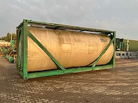 20ft tankcontainer op containerslede - afbeelding 7 van  13