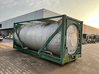 20ft tankcontainer op containerslede - afbeelding 10 van  13