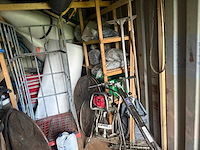 20ft zeecontainer - inclusief inhoud - opslagcontainer betonbewerking machines - afbeelding 7 van  16