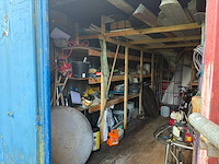 20ft zeecontainer - inclusief inhoud - opslagcontainer betonbewerking machines - afbeelding 9 van  16