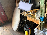 20ft zeecontainer - inclusief inhoud - opslagcontainer betonbewerking machines - afbeelding 13 van  16