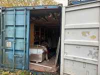 20ft zeecontainer - inclusief inhoud - opslagcontainer divers bouwmateriaal - afbeelding 6 van  7