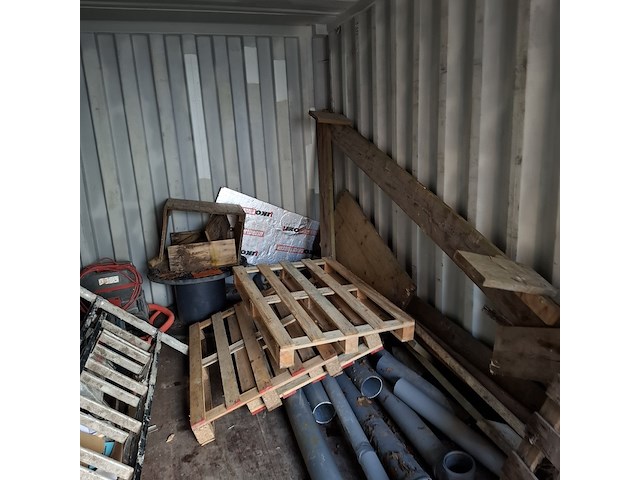 20ft zeecontainer met inhoud - afbeelding 2 van  12