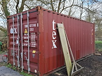 20ft zeecontainer met inhoud - afbeelding 1 van  12