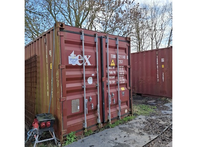 20ft zeecontainer met inhoud - afbeelding 5 van  12