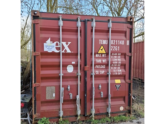 20ft zeecontainer met inhoud - afbeelding 6 van  12