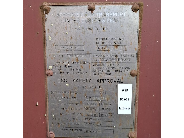 20ft zeecontainer met inhoud - afbeelding 7 van  12
