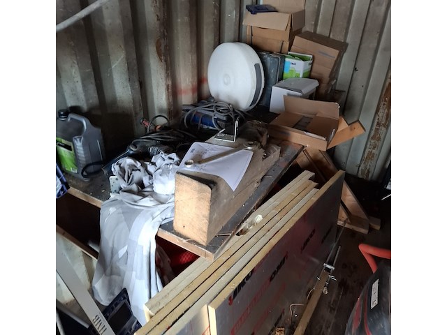 20ft zeecontainer met inhoud - afbeelding 10 van  23
