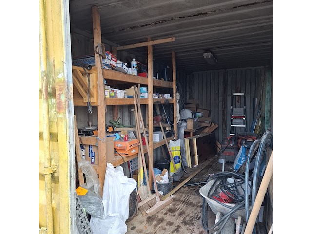 20ft zeecontainer met inhoud - afbeelding 19 van  23