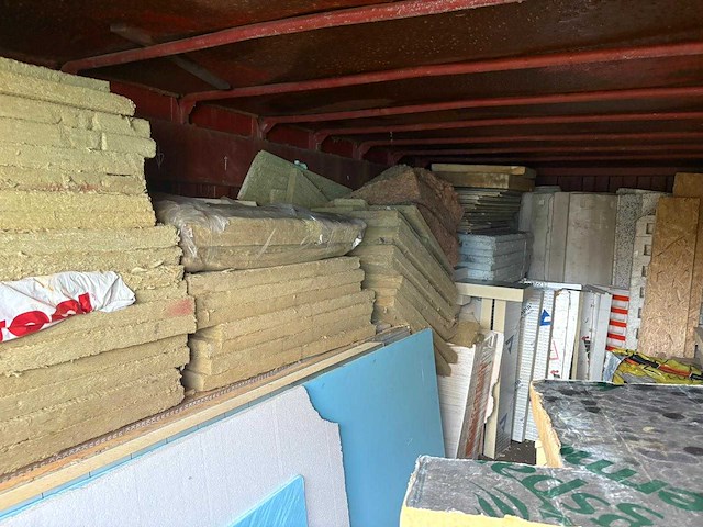 20ft zeecontainer met slede - inclusief inhoud - opslagcontainer divers bouwmateriaal - afbeelding 3 van  13