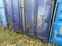 20ft zeecontainer met slede - inclusief inhoud - opslagcontainer divers bouwmateriaal - afbeelding 4 van  13