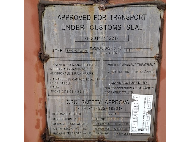 20ft zeecontainer - afbeelding 5 van  10
