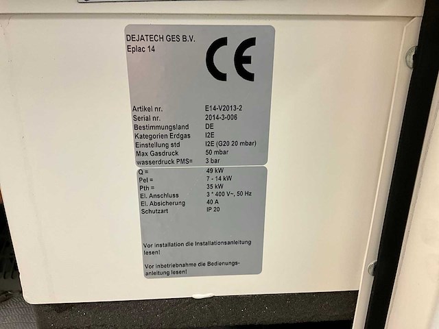 20kva biogas generator met warmteterugwinning - afbeelding 15 van  22