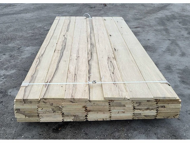 20m2 afrikaans eiken 18 x 140 mm vloerdelen , 210cm ( 68 x ) - afbeelding 1 van  4
