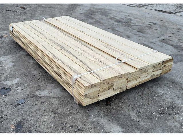 20m2 afrikaans eiken 18 x 140 mm vloerdelen , 210cm ( 68 x ) - afbeelding 4 van  4