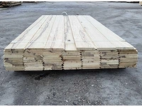 20m2 afrikaans eiken 18 x 140 mm vloerdelen , 210cm ( 68 x ) - afbeelding 3 van  4