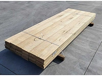 20m2 afrikaans eiken 18 x 140 mm vloerdelen , 240cm ( 60 x ) - afbeelding 2 van  5