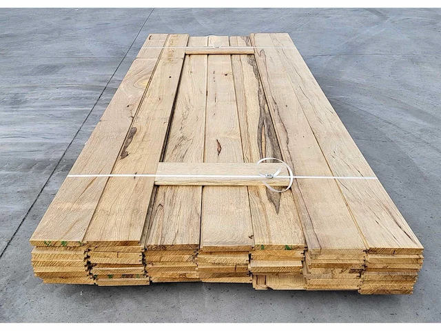 20m2 afrikaans eiken 18 x 140 mm vloerdelen , 270cm ( 53 x ) - afbeelding 1 van  6