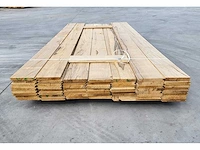 20m2 afrikaans eiken 18 x 140 mm vloerdelen , 270cm ( 53 x ) - afbeelding 3 van  6