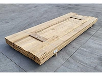 20m2 afrikaans eiken 18 x 140 mm vloerdelen , 270cm ( 53 x ) - afbeelding 4 van  6